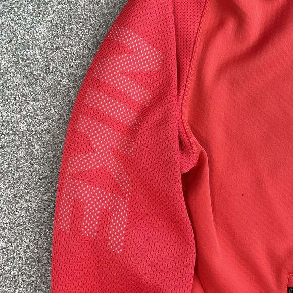 Nike Dri-Fit Therma Sphere Mens Jacket Full Zip Training Red Size Large - Picture 6 of 13